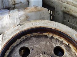 Image Lot of 22 Rear Forklift Tires for a Nissan, Orca PL Grey 16.25 X 5.98 X 11.25 - 3 from Bid-on-Equipment.com