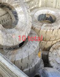 Image Lot of 10 Forklift HILO Tires - 18in X 7in X 8in Elite XPNM treaded - 1 from Bid-on-Equipment.com