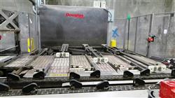 Image DOUGLAS Continuous Motion Wraparound Case Packer / Tray Former / Loader / Shrink Wrapper - 14 from Bid-on-Equipment.com