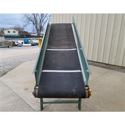 Image HYTROL CONVEYOR CO. TR Incline Slider-Bed Trough Belt Conveyor - 34in W X 11ft L - 5 from Bid-on-Equipment.com