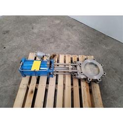 Image 8in TRUELINE VALVE CORP. F8112 Uni-Directional Knife Gate Valve - Stainelss Steel - 4 from Bid-on-Equipment.com