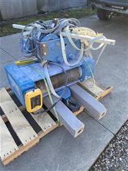 Image 5 Ton SHAW BOX Cable Hoist and Trolley - 2 from Bid-on-Equipment.com