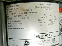 Image US MOTORS H21663 Electric Motor - 7 from Bid-on-Equipment.com
