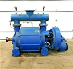 Image NASH AT-3006 Two Stage Liquid Ring Vacuum Pump with 150 HP Motor and Tank  - 12 from Bid-on-Equipment.com