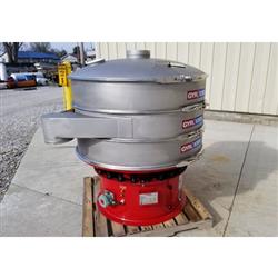 Image 48in Dia. SEPARATION TECHNIQUES S-1200-2SC Screener Separator Sifter GyroScreen - Two Deck Stainless Steel - 6 from Bid-on-Equipment.com