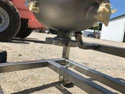 Image 15 Gallon CUSTOM FABRICATIONS Pressure Vessel - Stainless Steel, Rated 300 PSI - 2 from Bid-on-Equipment.com
