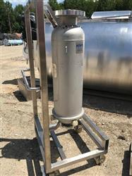 Image 15 Gallon CUSTOM FABRICATIONS Pressure Vessel - Stainless Steel, Rated 300 PSI - 1 from Bid-on-Equipment.com