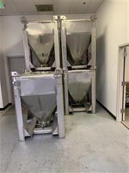 Image Powder Totes - Stainless Steel - 3 from Bid-on-Equipment.com