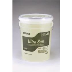 Image Lot of 1300 5-Gallon ECOLAB Ultra San Chlorinated Multi-Use Cleaner Sanitizer - 1 from Bid-on-Equipment.com