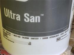 Image Lot of 1300 5-Gallon ECOLAB Ultra San Chlorinated Multi-Use Cleaner Sanitizer - 6 from Bid-on-Equipment.com
