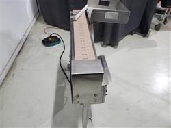 Image 36in L x 4.5in W Stainless Steel Raise Bed Conveyor with Electrical Panel - 6 from Bid-on-Equipment.com