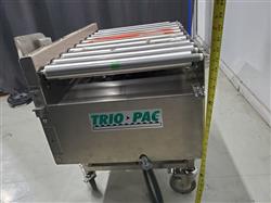 Image TRIO-PAC Case / Box / Carton Bi-Directional Roller Conveyor - 30in Long X 18in Wide - 12 from Bid-on-Equipment.com