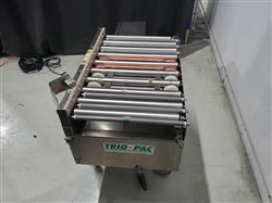 Image TRIO-PAC Case / Box / Carton Bi-Directional Roller Conveyor - 30in Long X 18in Wide - 3 from Bid-on-Equipment.com