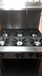 Image SOUTHBEND 6 Burner Gas Range with Convection Oven - 2 from Bid-on-Equipment.com