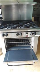 Image SOUTHBEND 6 Burner Gas Range with Convection Oven - 3 from Bid-on-Equipment.com
