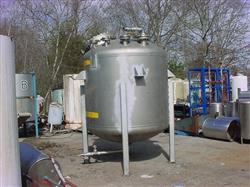 Image 1000 Gallon M&M WELDING Lined Stainless Steel Pressure Tank - FV 30 PSI - 1 from Bid-on-Equipment.com