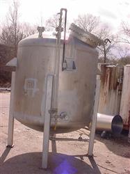Image 1000 Gallon M&M WELDING Lined Stainless Steel Pressure Tank - FV 30 PSI - 2 from Bid-on-Equipment.com