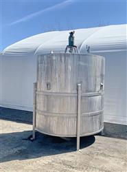Image 3000 Gallon Mix Tank with Lightnin Air Mixer - Stainless Steel - 3 from Bid-on-Equipment.com