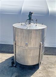 Image 3000 Gallon Mix Tank with Lightnin Air Mixer - Stainless Steel - 5 from Bid-on-Equipment.com