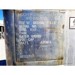 Image 300 Gallon HOOVER GROUP, INC. IBC Tote - Stainless Steel, Pressure Rated - 7 from Bid-on-Equipment.com