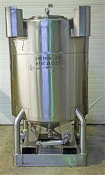 Image 350 Gallon NORTHWEST Tank 001 - 316L Stainless Steel Jacketed Tank - 1 from Bid-on-Equipment.com