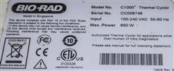 Image BIO-RAD C1000 Thermal Cycler Chassis - 3 from Bid-on-Equipment.com