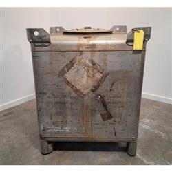 Image 370 Gallon CUSTOM METAL CRAFT INC. TransStore IBC Portable Tote Liquid Container - Stainless Steel - 4 from Bid-on-Equipment.com