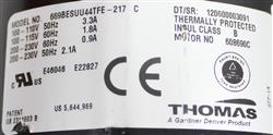 Image RIETSCHLE THOMAS 669BESUU44TFE-217 C Vacuum Pump - 2 from Bid-on-Equipment.com
