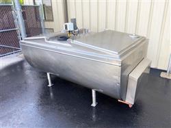 Image 500 Gallon SOLAR Refrigerated Jacket Bulk Milk Tank - Stainless Steel - 4 from Bid-on-Equipment.com