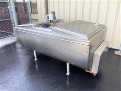 Image 500 Gallon SOLAR Refrigerated Jacket Bulk Milk Tank - Stainless Steel - 5 from Bid-on-Equipment.com