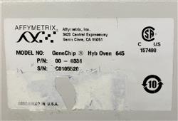Image AFFYMETRIX 645 Gene Chip System Hybridization Oven - 2 from Bid-on-Equipment.com