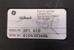 Image DRUCK DPI 610 Pressure Calibrator - 6 from Bid-on-Equipment.com