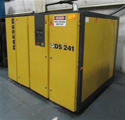 Image 180 HP KAESER DS241 Rotary Screw Air Compressor - 2 from Bid-on-Equipment.com