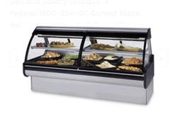 Image 98in FEDERAL Curved Glass Refrigerated Maxi Deli Case - 1 from Bid-on-Equipment.com