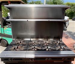 Image 48in US RANGE Burner Stove Top - 3 from Bid-on-Equipment.com