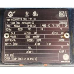 Image 75 HP NORD SK250WP/4 AC Motor - 1785 RPM  - 3 from Bid-on-Equipment.com