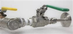 Image APOLLO CF8M 2x Ball Vales and 1 Incline Ball Valve  - 3 from Bid-on-Equipment.com