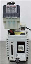 Image EDWARDS E1M18 Single Stage Rotary Vane Vacuum Pump - 4 from Bid-on-Equipment.com