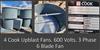 Image Lot of 4 COOK Upblast Fans - 1 from Bid-on-Equipment.com