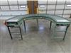 Image 24in ROACH V-Belt Drive 180 Degree Curve Power Roller Conveyor - 21in BF, .75HP, 220/460V - 1 from Bid-on-Equipment.com