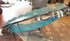 Image 22in X 86in WIELAND ENGR. Inclined Troughing Blue Belt Conveyor - Sanitary - 2 from Bid-on-Equipment.com
