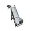 Image 22in Wide QC CONVEYORS, LLC Incline Cleated Plastic Belt Conveyor - 5ft-6in Discharge - 1 from Bid-on-Equipment.com