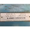 Image 8in W X 92in L KABRE CONVEYOR CB-650 Incline Cleated Slider-Bed Belt Conveyor - 6 from Bid-on-Equipment.com