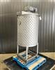 Image 200 Gallon Jacketed Tank with Sweep Mixer - 304 Stainless Steel - 3 from Bid-on-Equipment.com