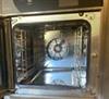 Image BLODGETT 5 Pan Mini Combi Oven with Touchscreen Controls and Hoodini Ventless Hood - 208V / 3 Phase - BLCT6E H / CS CPE 1.06 with Stand - 2 from Bid-on-Equipment.com