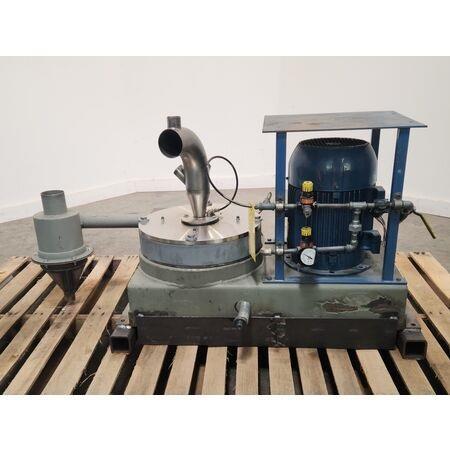 414562 - CYCLO-TEX Vertical Shaft Impact Mill for Grinding Chrome Metal Powders - Main Image from Bid-on-Equipment.com