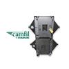 Image CAMFIL FARR CF-1X1/2-012P-1GB-SS Bag-In / Bag-Out Filter Housing - Stainless Steel - 6 from Bid-on-Equipment.com