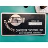 Image 16in Wide AUTOMATED CONVEYOR SYSTEMS, INC. RBI Incline Roller-Bed Belt Conveyor - 12 from Bid-on-Equipment.com