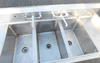 Image Three Bay Sink - Stainless Steel - 4 from Bid-on-Equipment.com