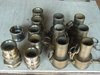 Image PT Couplings Lot of 14 2in 316 Stainless Hose Couplings Shank and Adapters - 1 from Bid-on-Equipment.com